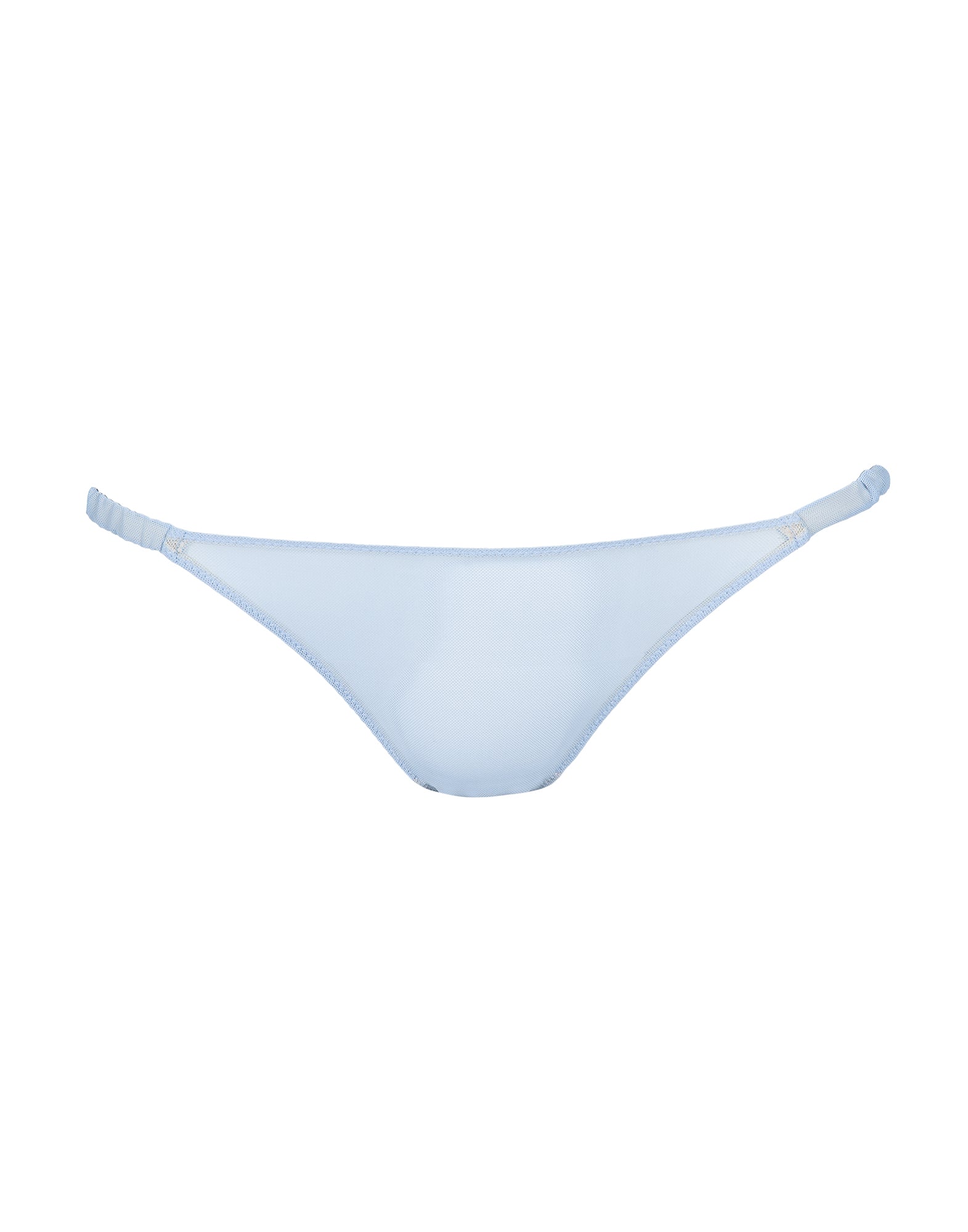 DOUUOD Slip a Brasiliana in Tulle Elasticizzato con Fianchi Arricciati