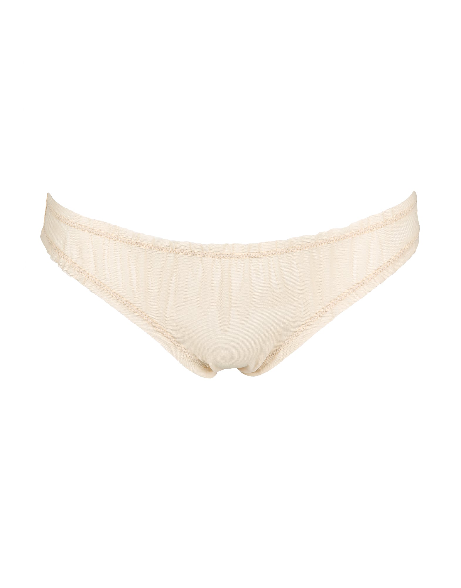 DOUUOD Slip Classico in Tulle Elasticizzato con Bordo Arricciato