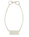 MM6 MAISON MARGIELA Collana in Palladio Burattato