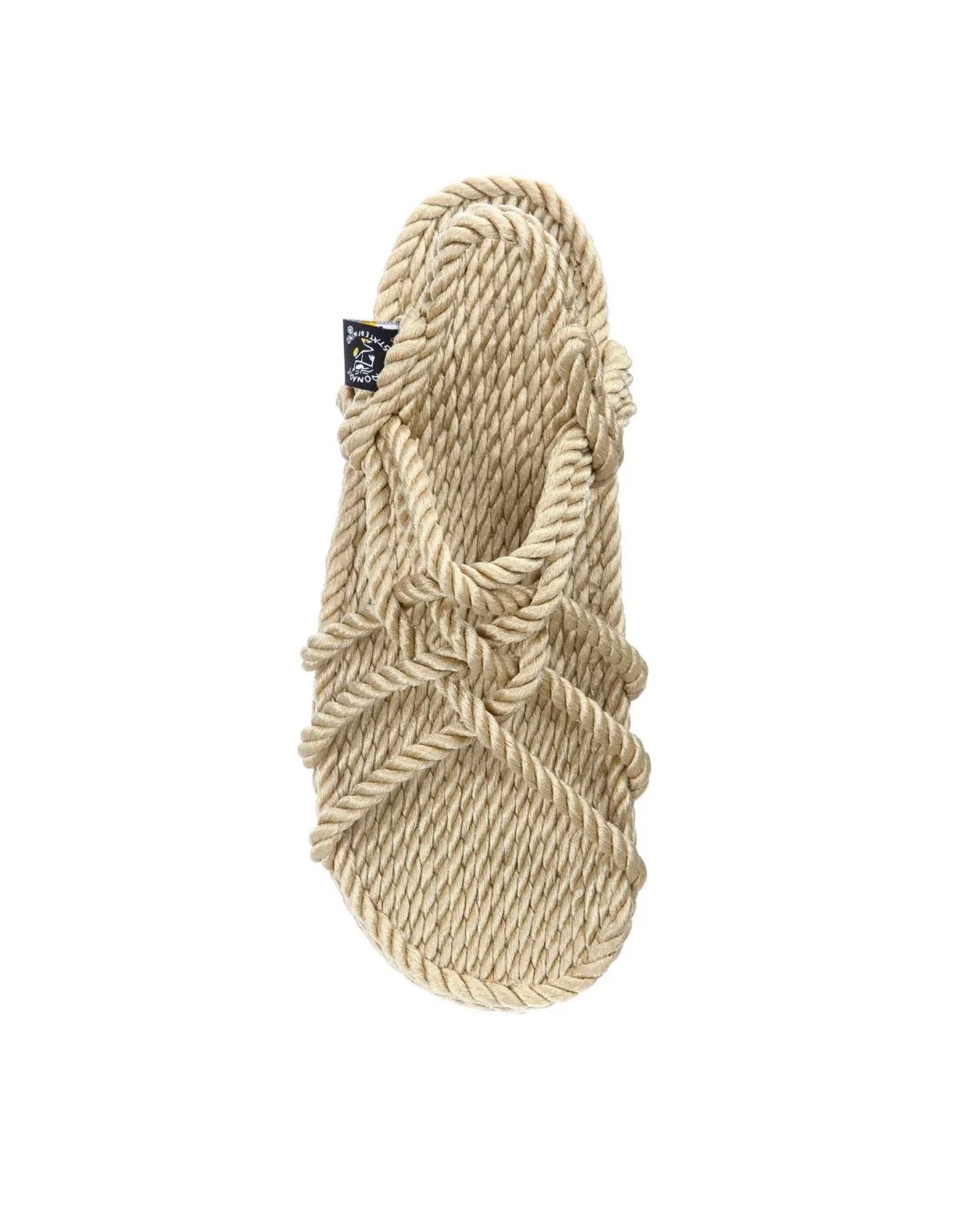 NOMADIC STATE OF MIND Sandali JC Plateau in Corda Beige