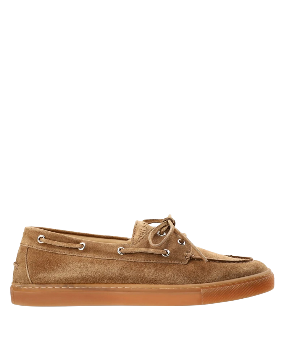 COPENHAGEN Mocassini in Suede New Brown