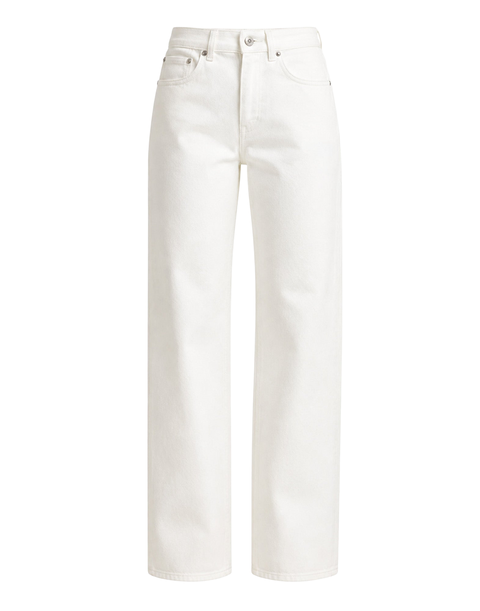 DEPARTMENT FIVE Pantaloni Resort a Gamba Ampia in Bull Bianco