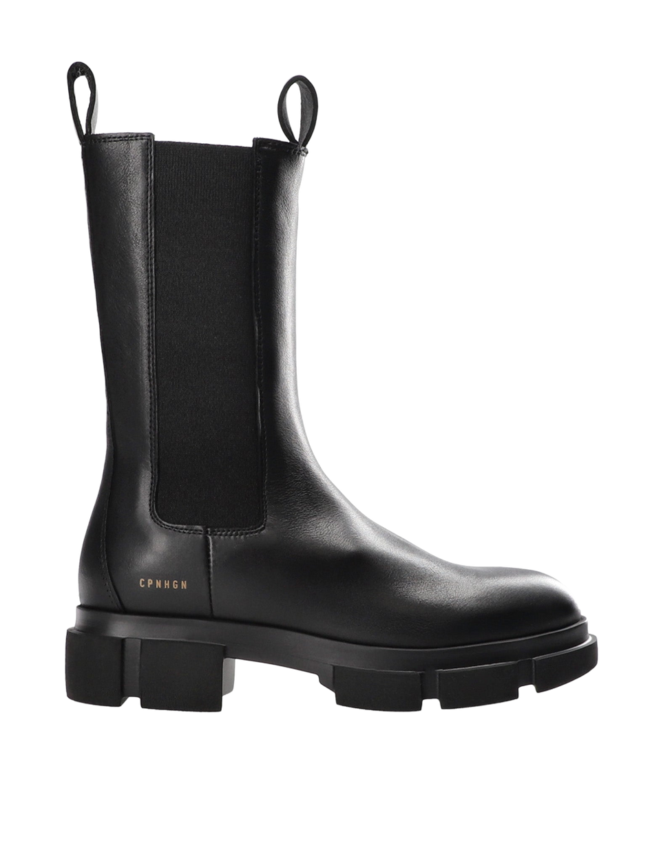 COPENHAGEN Chelsea Boots in Pelle Nera