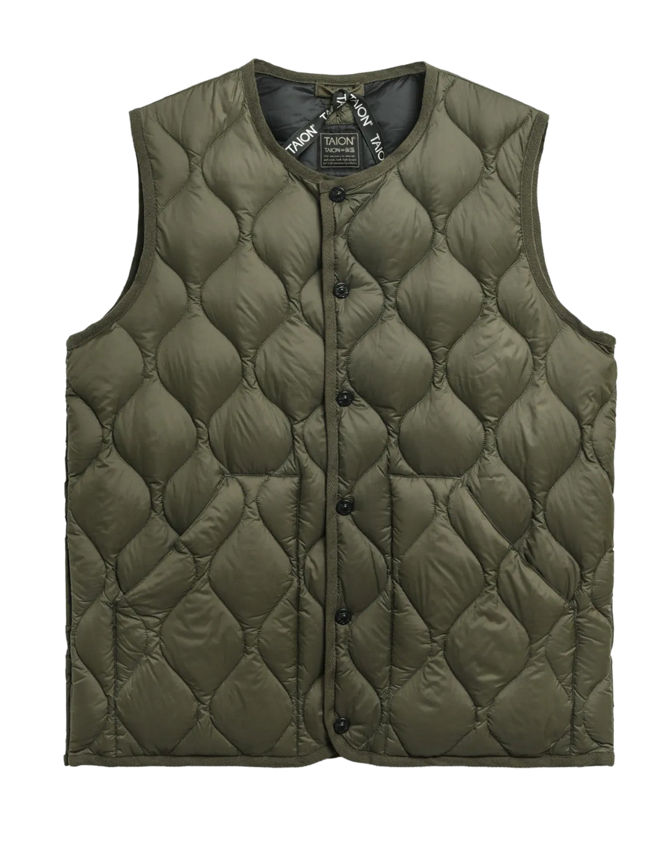 TAION Gilet Military Soft Shell Dark Olive