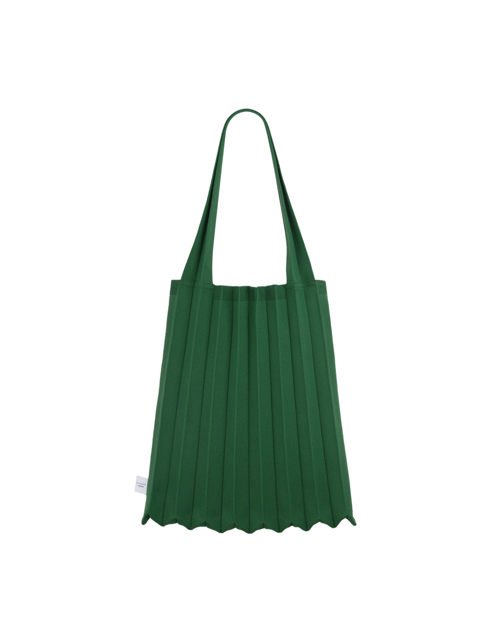 PLEATSMAMA Borsa New Shoulder Bag Plissè Green