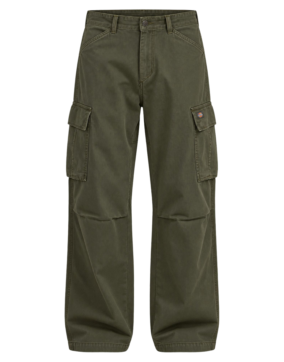 DICKIES Pantaloni Cargo 247 Tinti in Capo Deep Depths