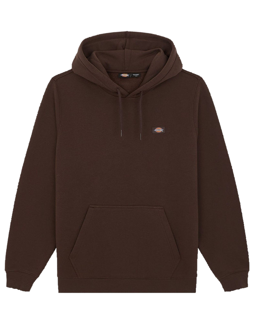 DICKIES Felpa Oakport con Cappuccio Chocolate Brown