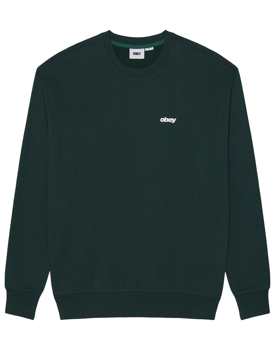 OBEY Felpa League Girocollo Sycamore