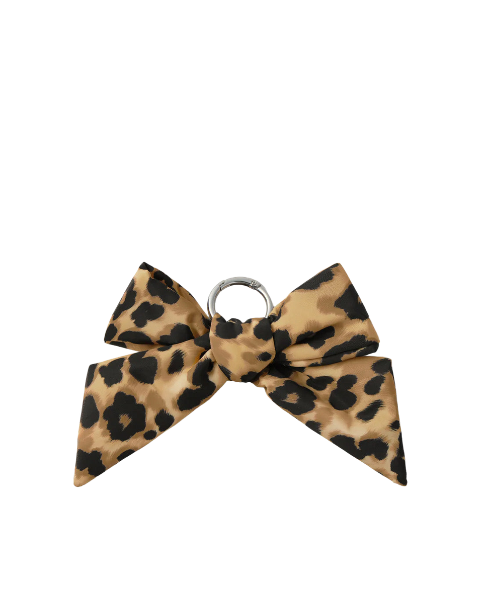 WOUF Feline Bow Charm in Tessuto Riciclato