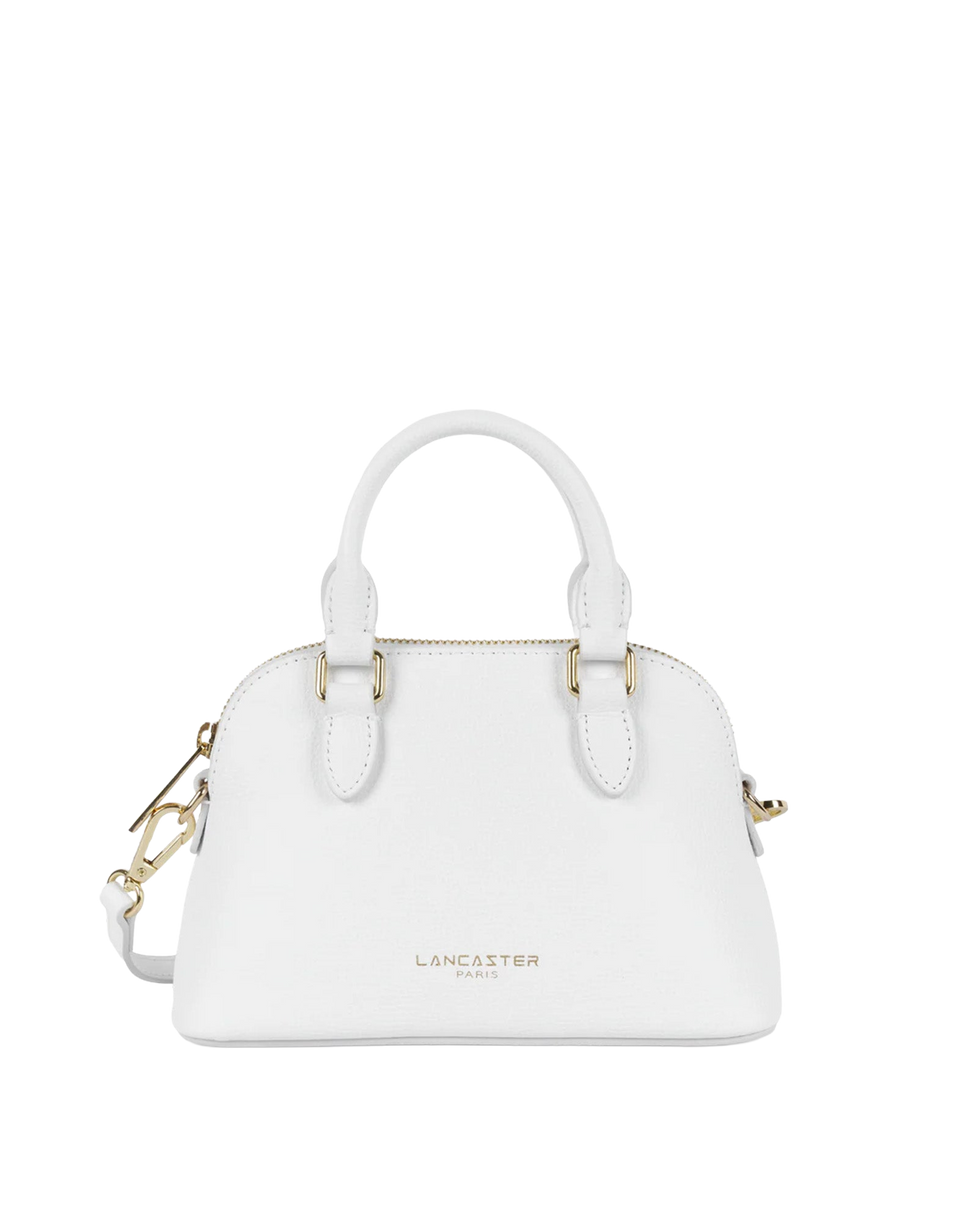 LANCASTER Borsa a Mezzaluna Piccola Sierra Jia Blanc Cassé