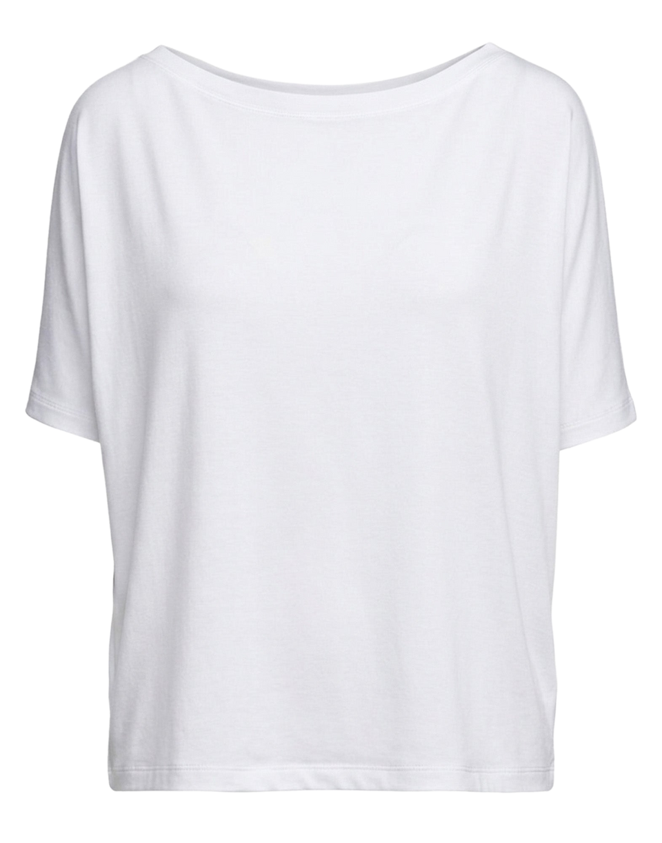 T-shirt Kimono DOUUOD en bambou blanc cassé