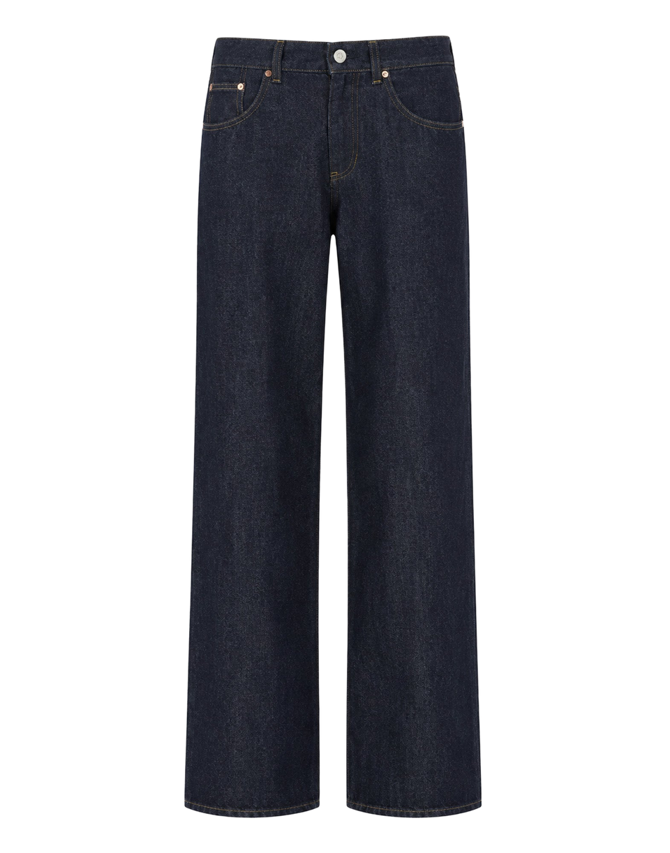 DEPARTMENT FIVE Pop Jeans Wide Leg in Denim Blu
