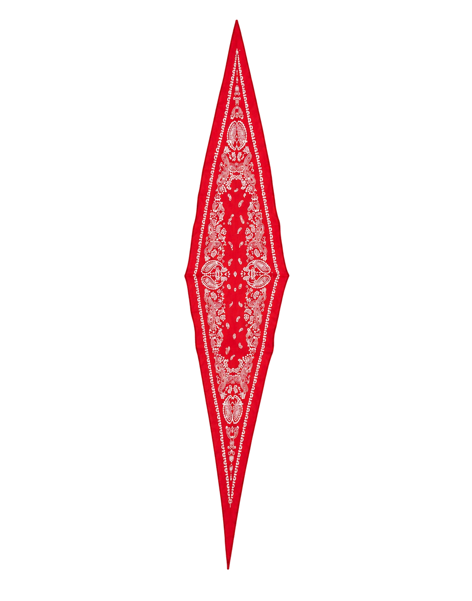 Bandana Paisley DESTIN en modal et cachemire Red Hell