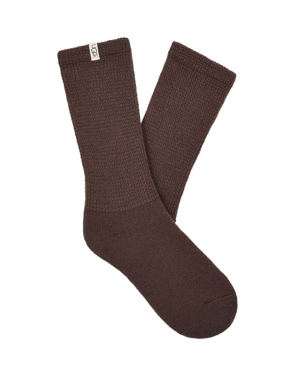 UGG Calzini a Coste in Misto Lana Burnt Cedar