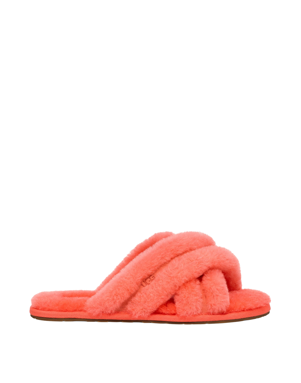 UGG Pantoufles Scuffita Vibrant Coral/Pink Lotus
