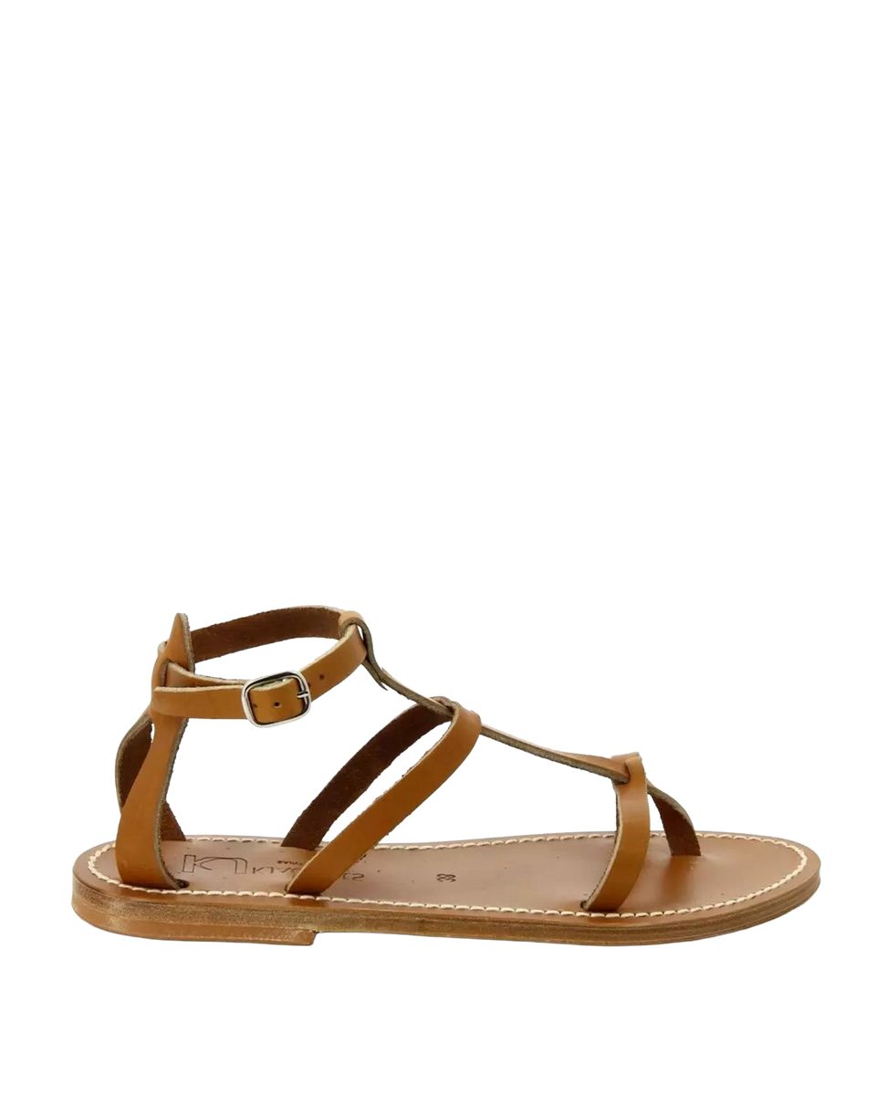 K.JACQUES Sandali Antioche in Pelle Naturel