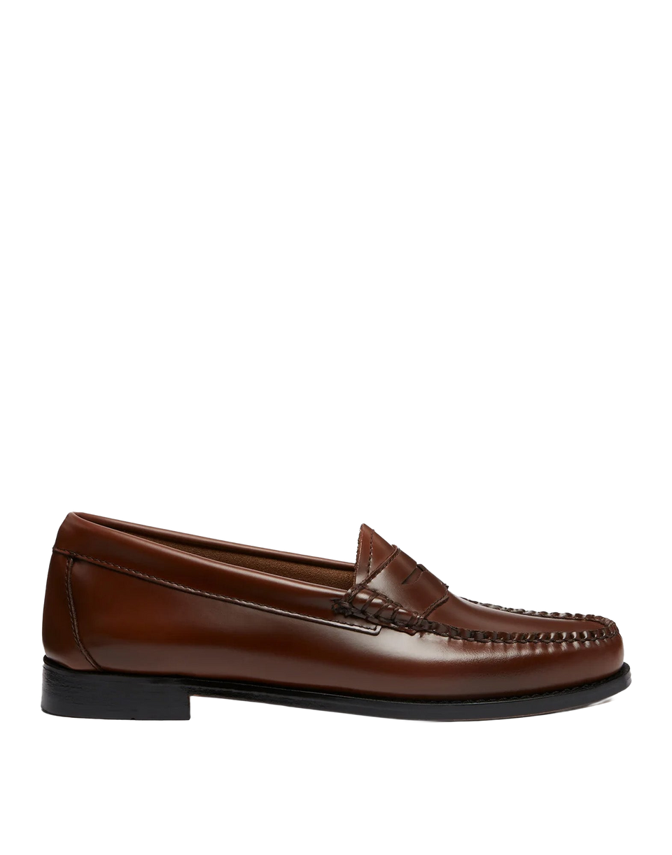 GH BASS Mocassini Weejuns Penny in Pelle Cognac