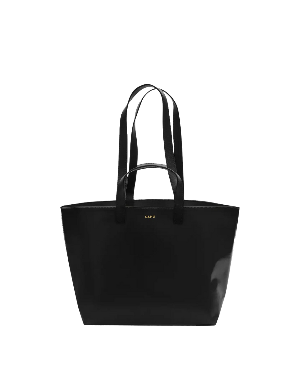 CAHU Sac Pratique Small avec zip Noir