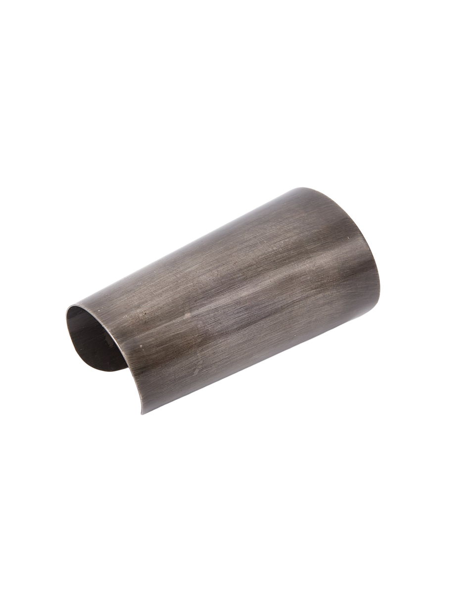 DOUUOD Bracelet esclave en argent bruni