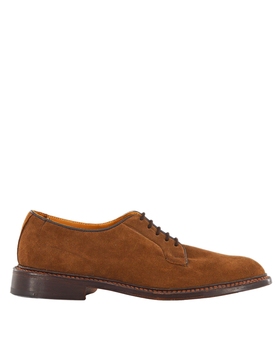 TRICKER'S Robert Derby Shoe Fondo Cuoio in Castorino Marrone