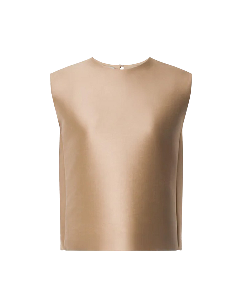 ALBERTA FERRETTI Top in Mikado Beige