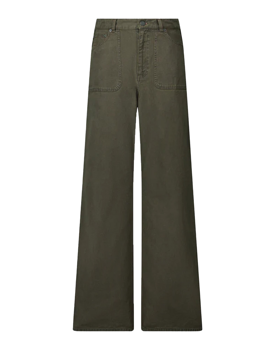 LAURENCE BRAS Pantalon Large Kaki