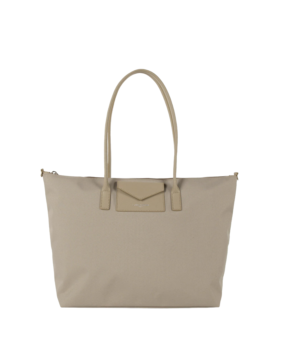 LANCASTER Grand sac bandoulière Smart KBA Galet