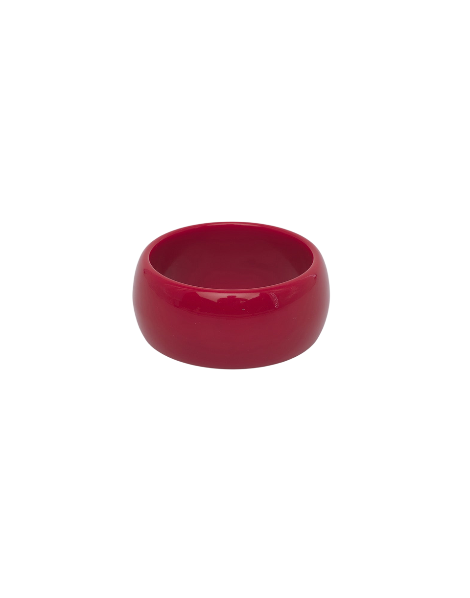 DOUUOD Bracelet Haut en Plexi Brillant Rubis