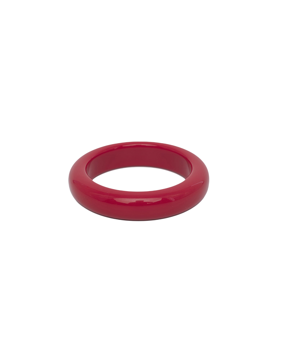 DOUUOD Bracelet bas en plexiglas rubis brillant