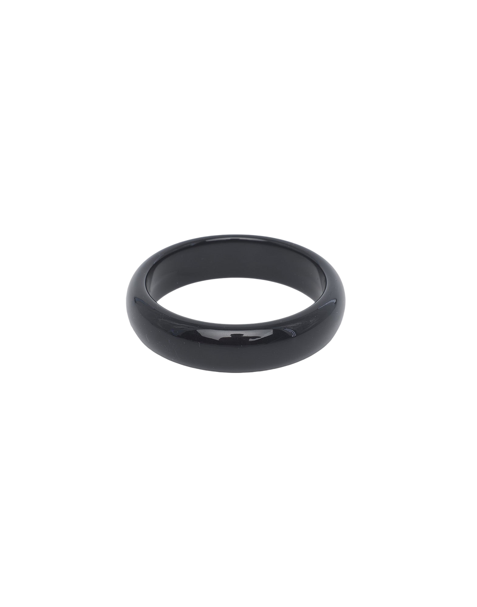 DOUUOD Bracelet bas en plexi brillant noir