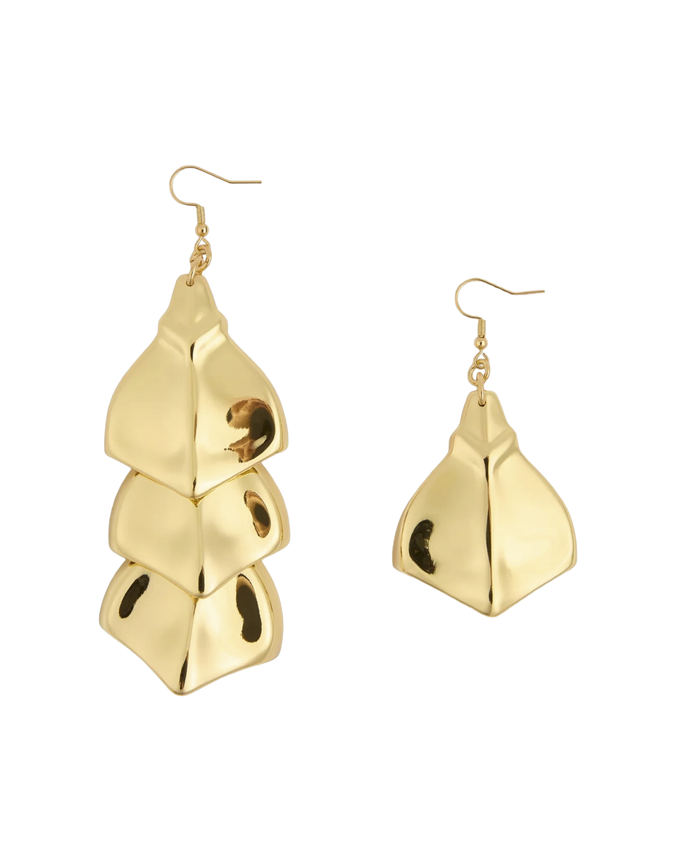 ERIKA CAVALLINI Boucles d'oreilles Babi en laiton
