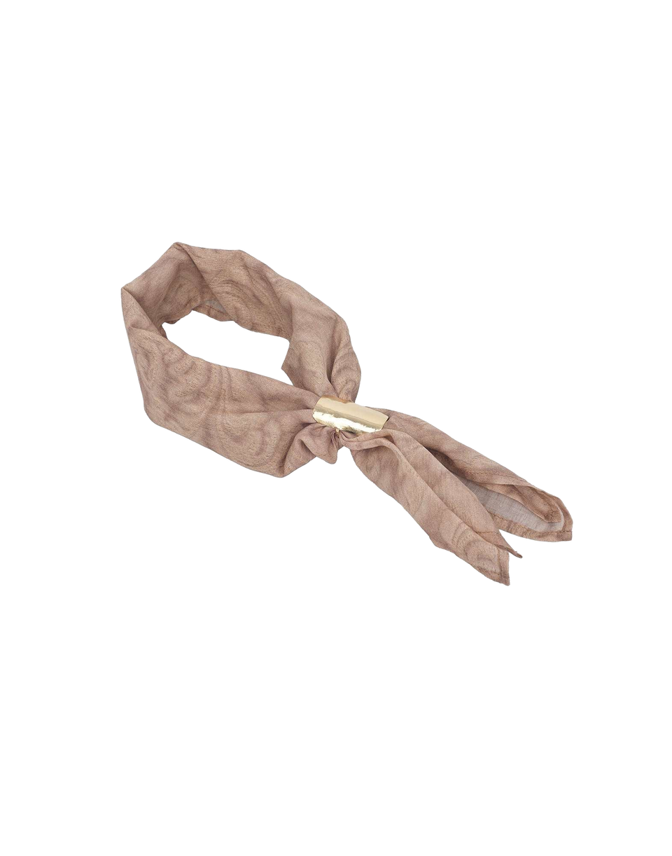 DOUUOD Foulard in Mussola di Cotone Stampa Cashmere Corda
