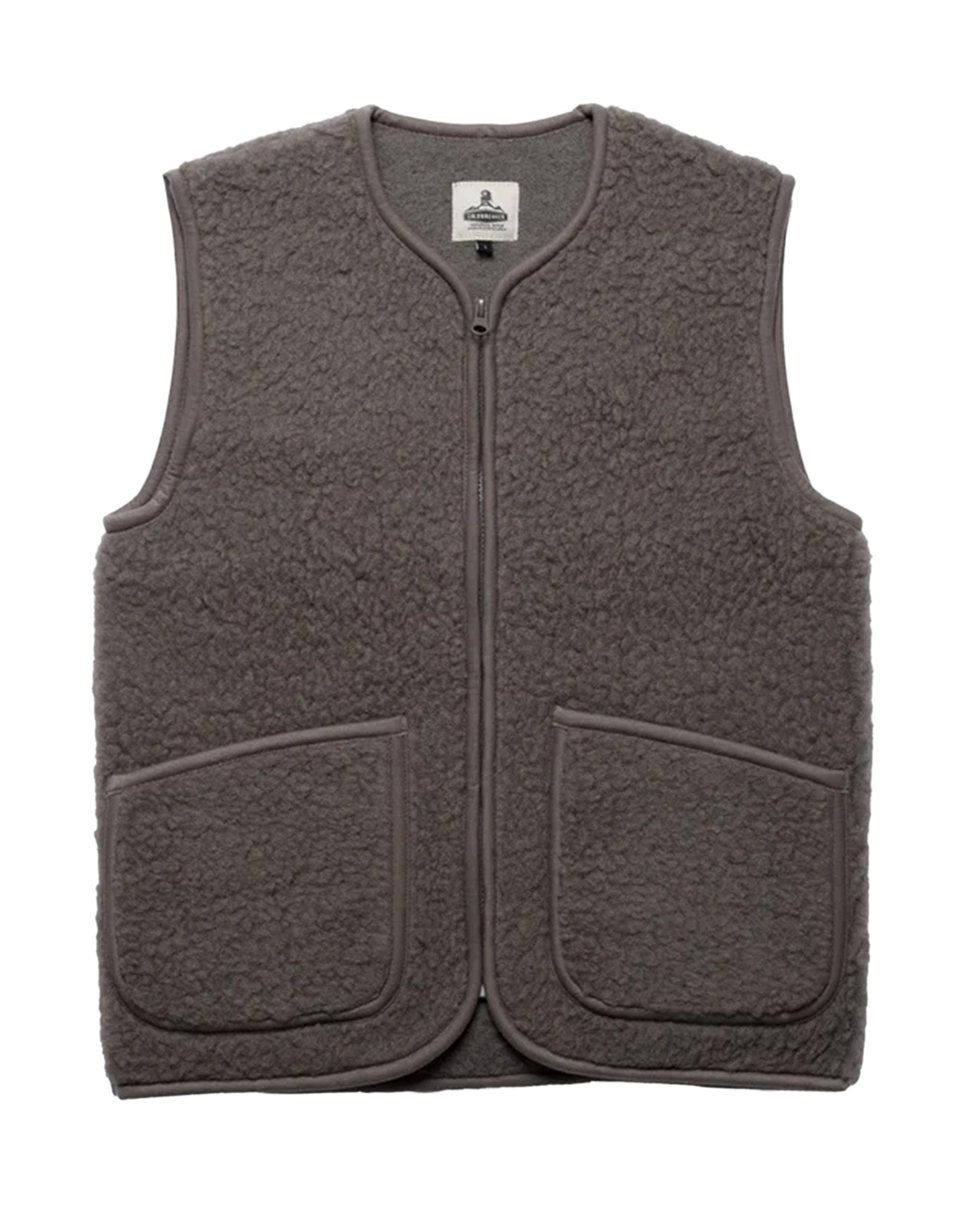 COLDBREAKER Gilet Pepitko in Lana Merino Mouse