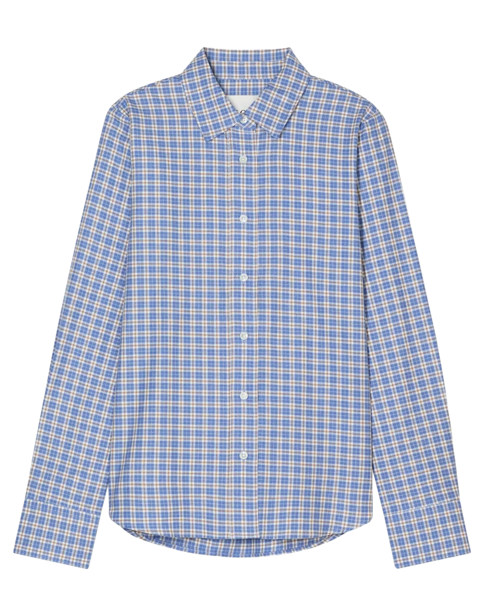 CLOSED Camicia Check in Cotone e Lyocell