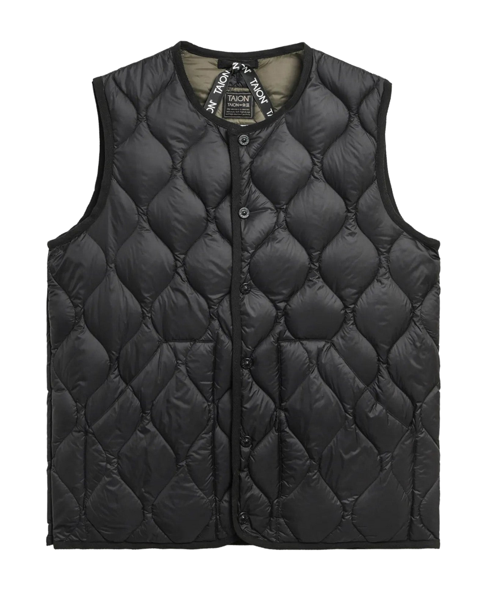 TAION Gilet Militaire Soft Shell Noir