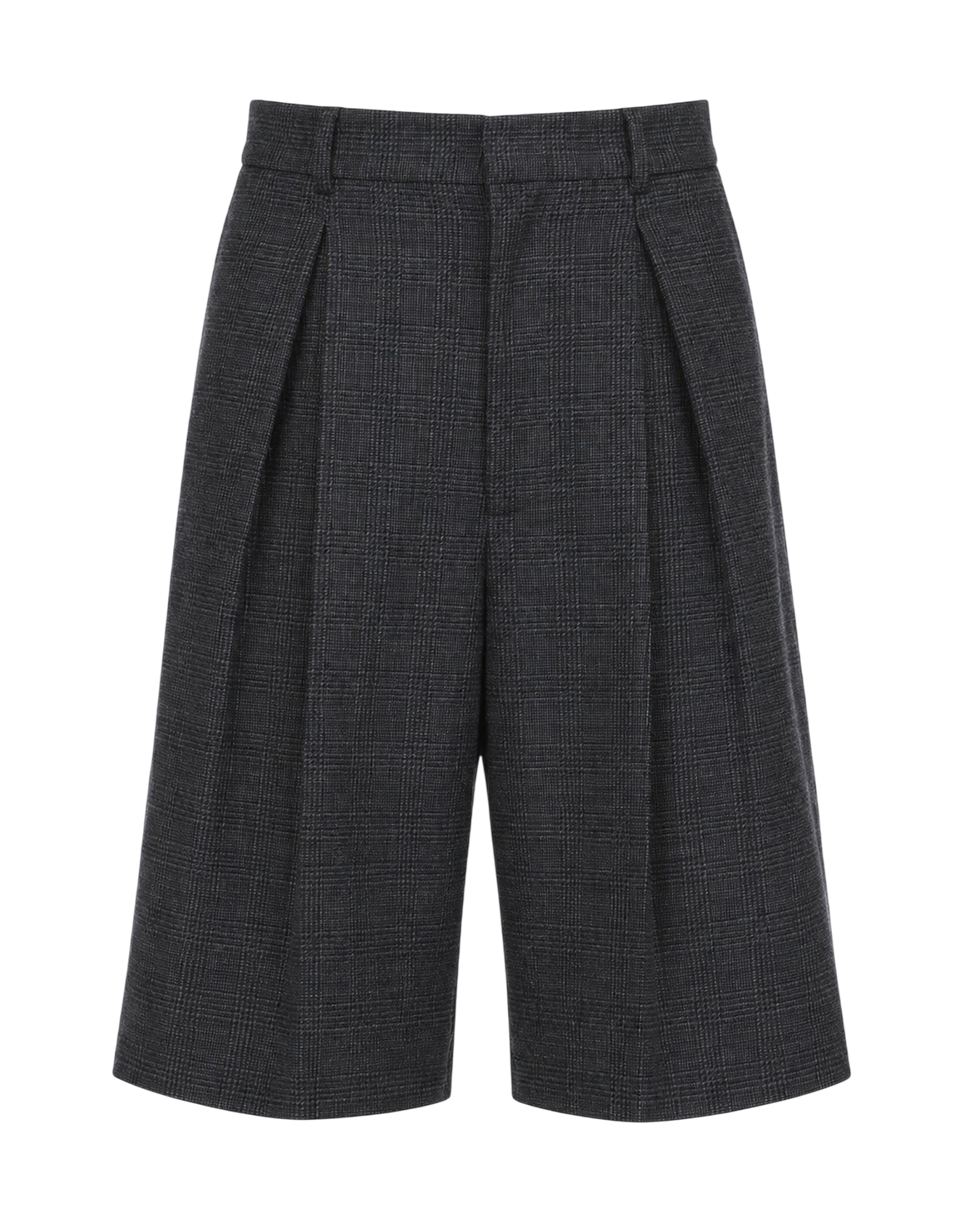 DOUUOD Bermuda Sartoriale in Micro Galles Underground