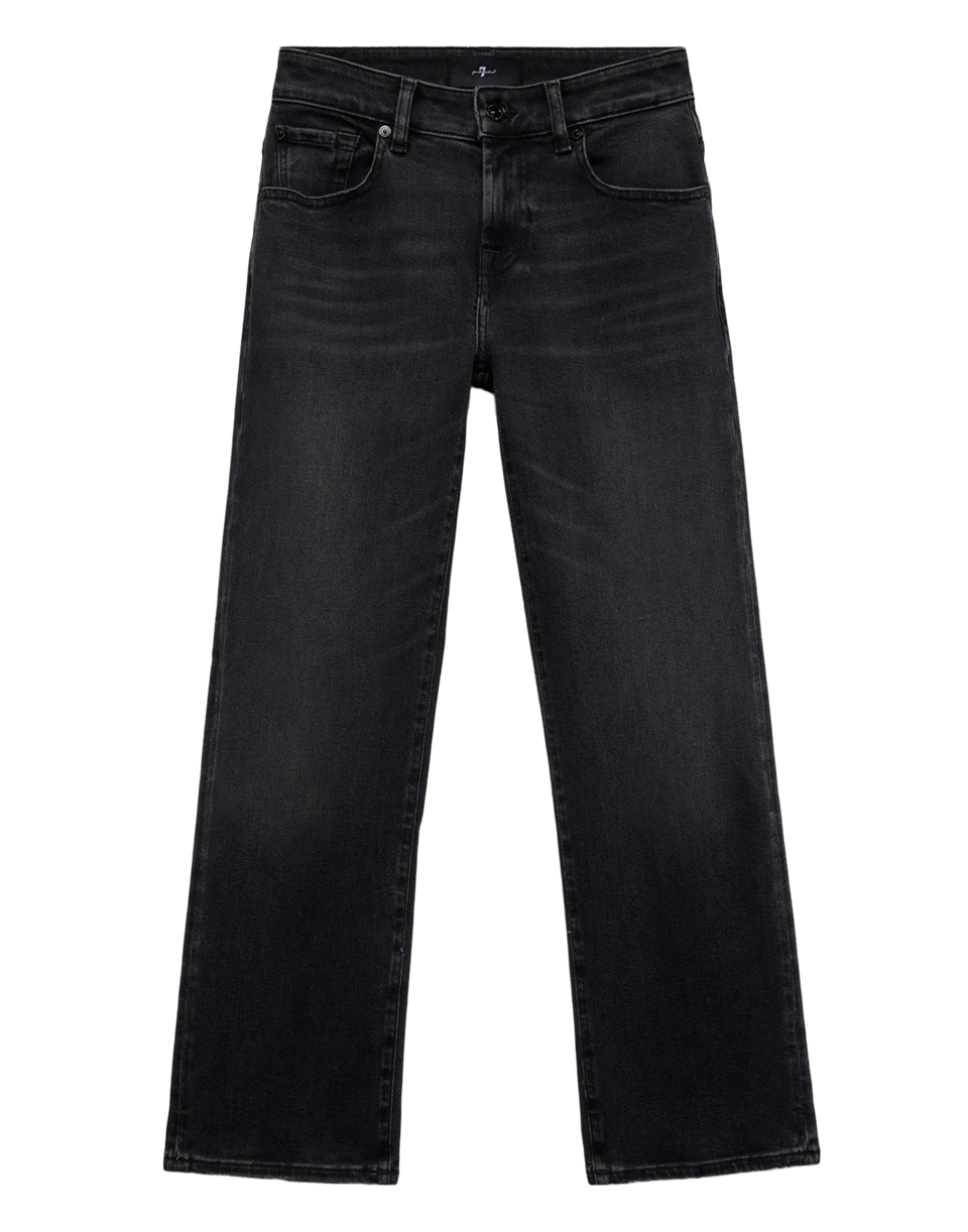 7 FOR ALL MANKIND Jeans Calie Straight Ankle in Denim Nero