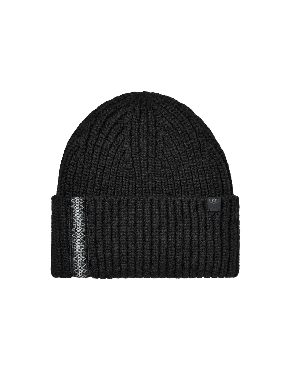 UGG Berretto Chunky Rib UGGbraid Black