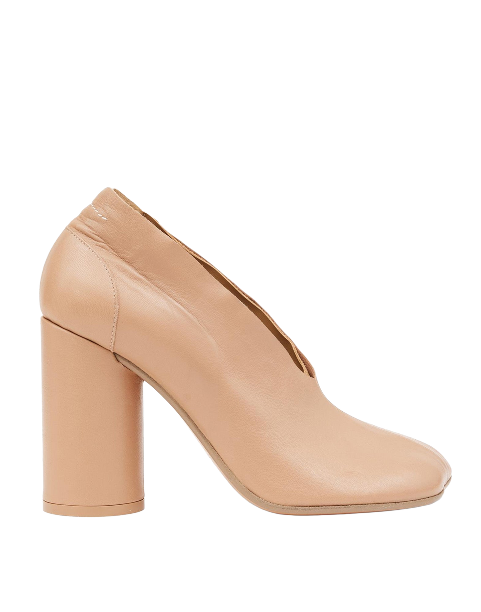 MM6 MAISON MARGIELA Scarpe Anatomic in Nappa Tawny Birch