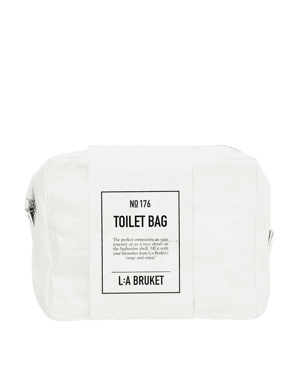 LA BRUKET Beauty Case N. 176 Toilet Bag Bianco