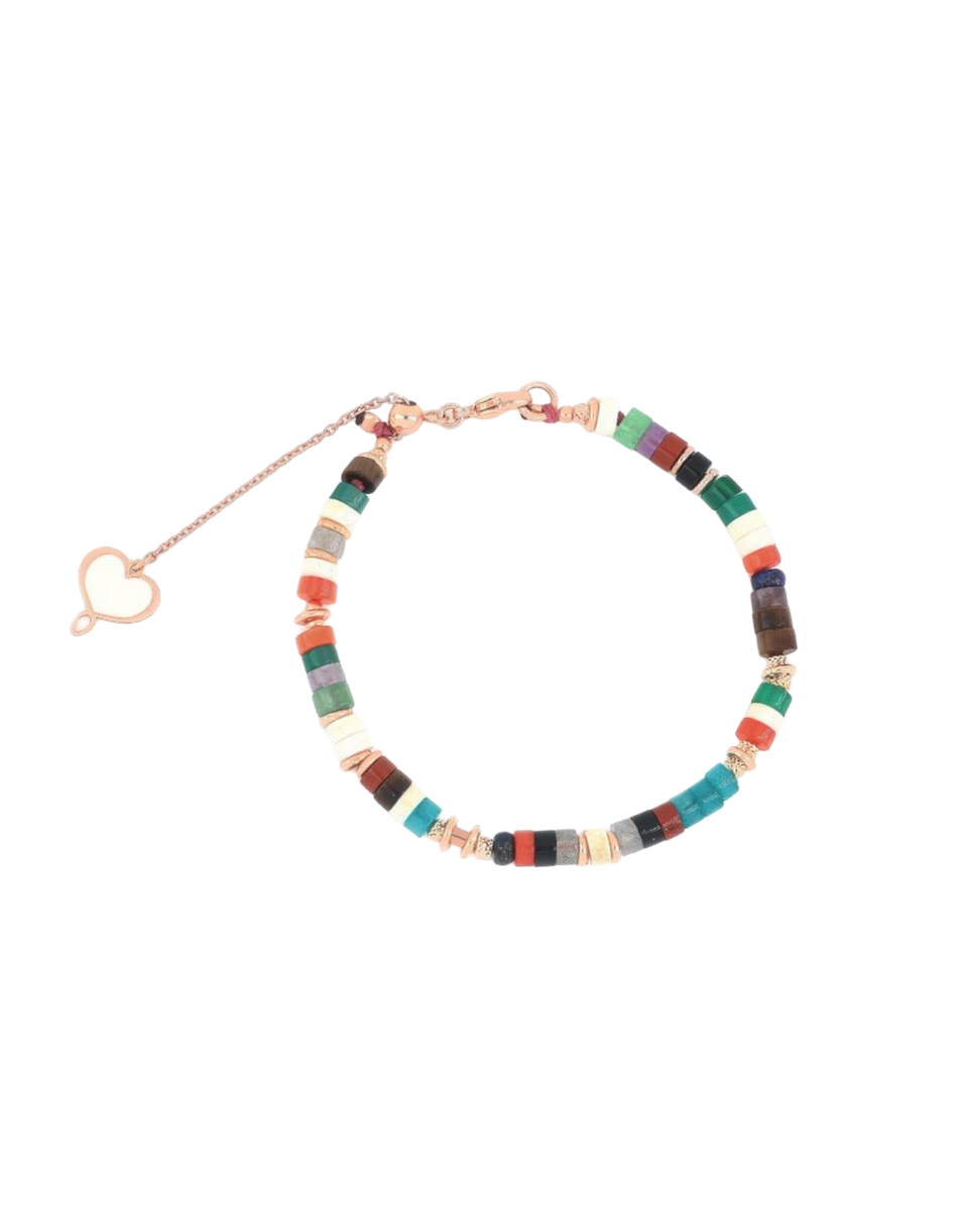 MAMAN ET SOPHIE Bracelet Pierres Claires Multicolores America