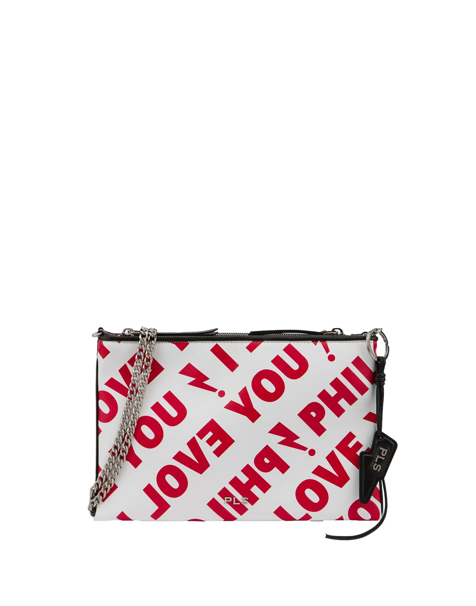 PHILOSOPHY Borsa I Love You Philosophy con charm fulmine