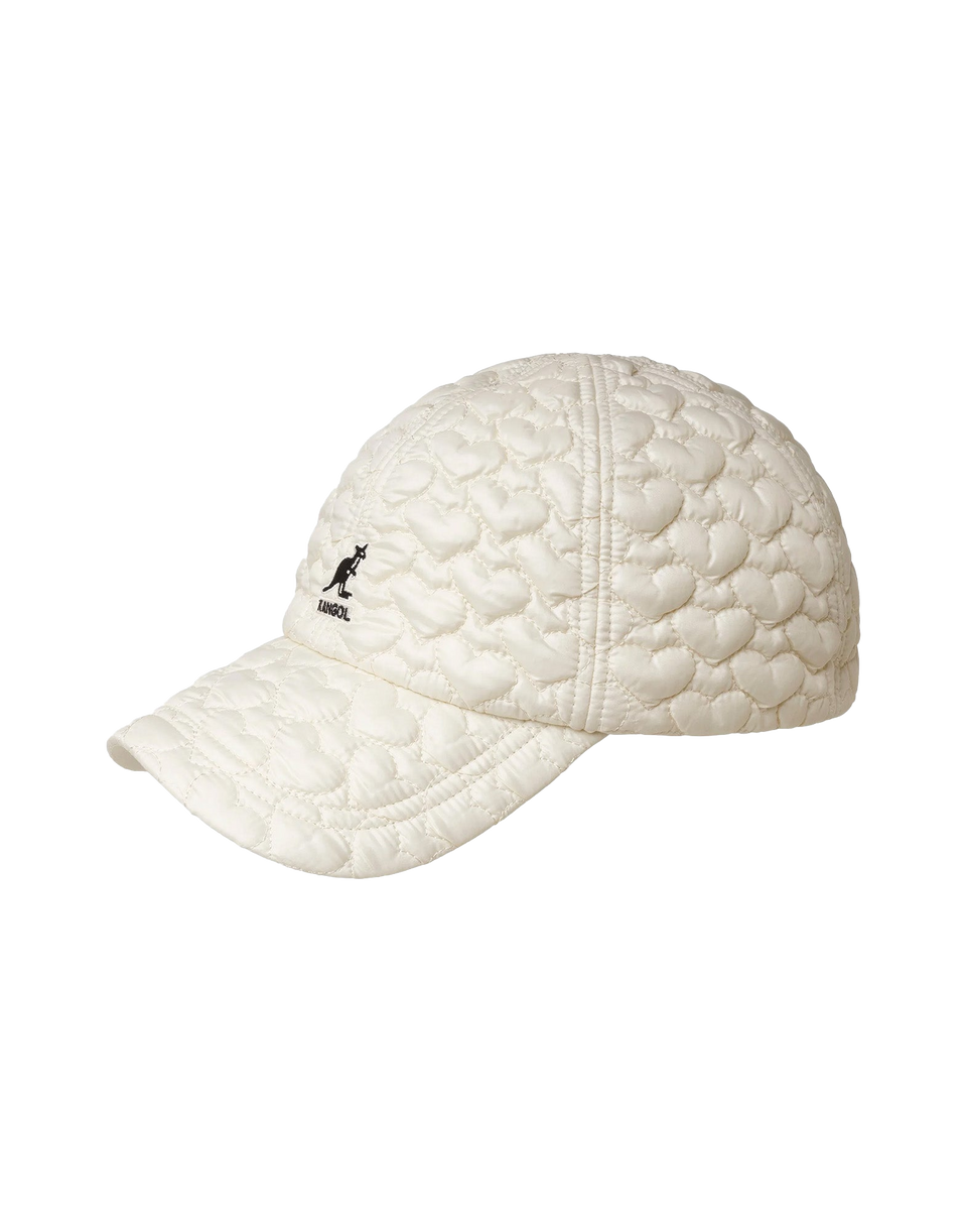 KANGOL Cappellino Baseball Fun Puff Ivory Heart