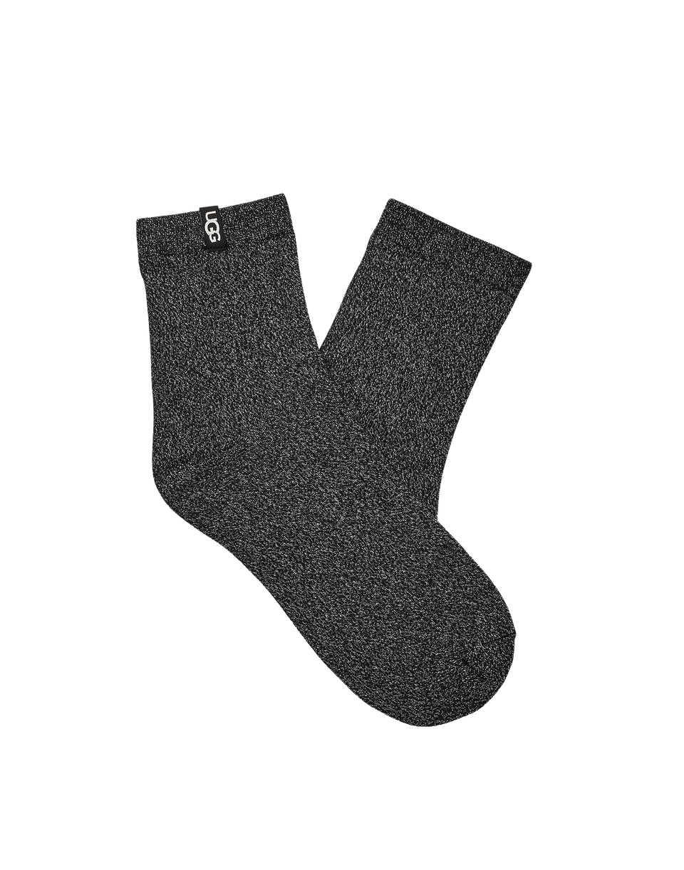 UGG Calzini Corti in Mesh Lavinia Black
