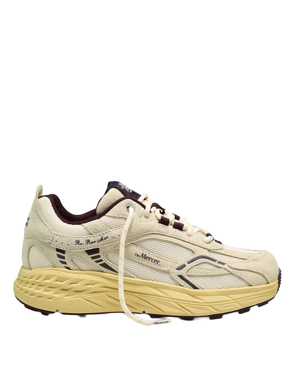 THE MERCER BRAND Sneakers The Re-Run Max White / Red
