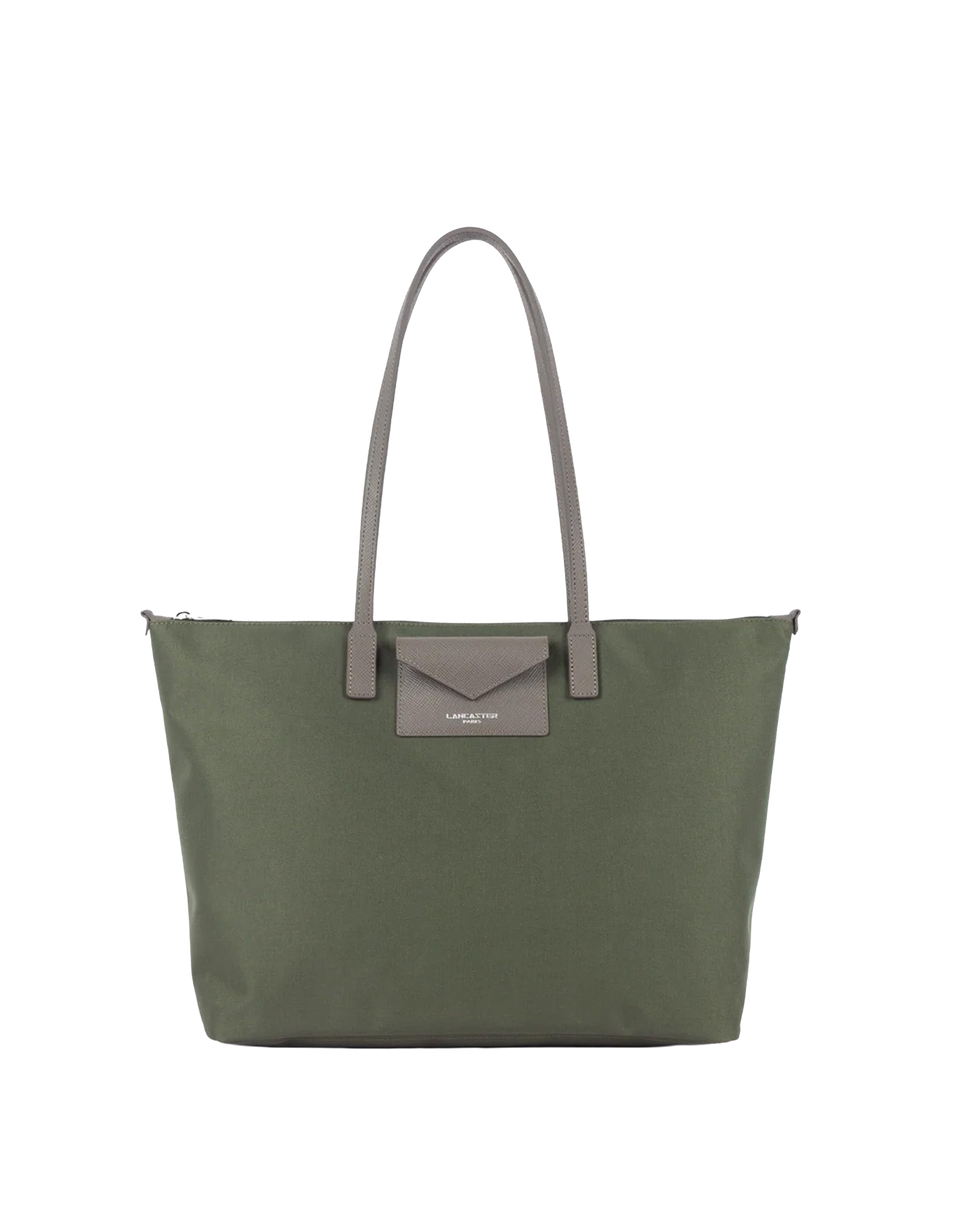 LANCASTER Sac à épaule Smart KBA Kaki-Taupe
