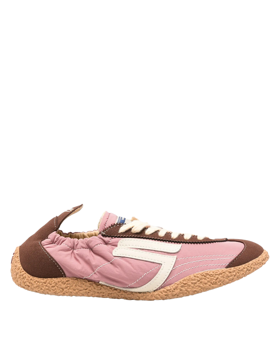 PURAAI Sneakers 9.01 Corsa Suede/Nylon Flamingo