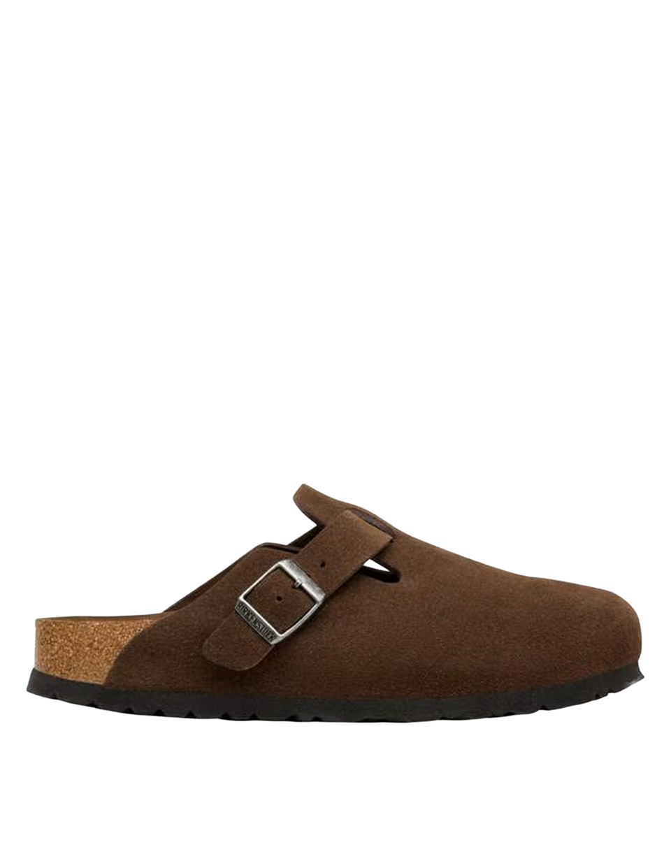 BIRKENSTOCK Boston SFB en daim Carafe Tonal