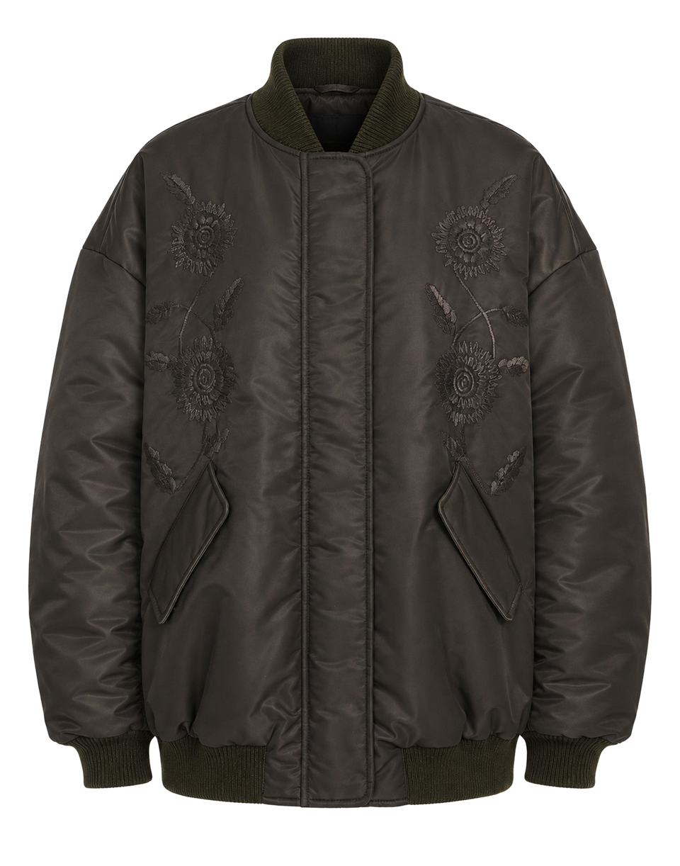 ANTIK BATIK Bomber Oversize Ricamato