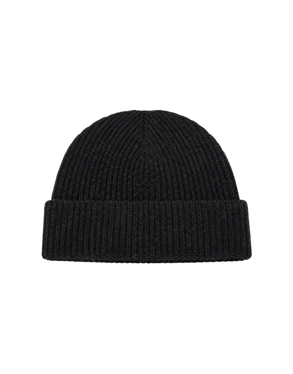 MAJESTIC FILATURES Berretto in Lana Merino Nero